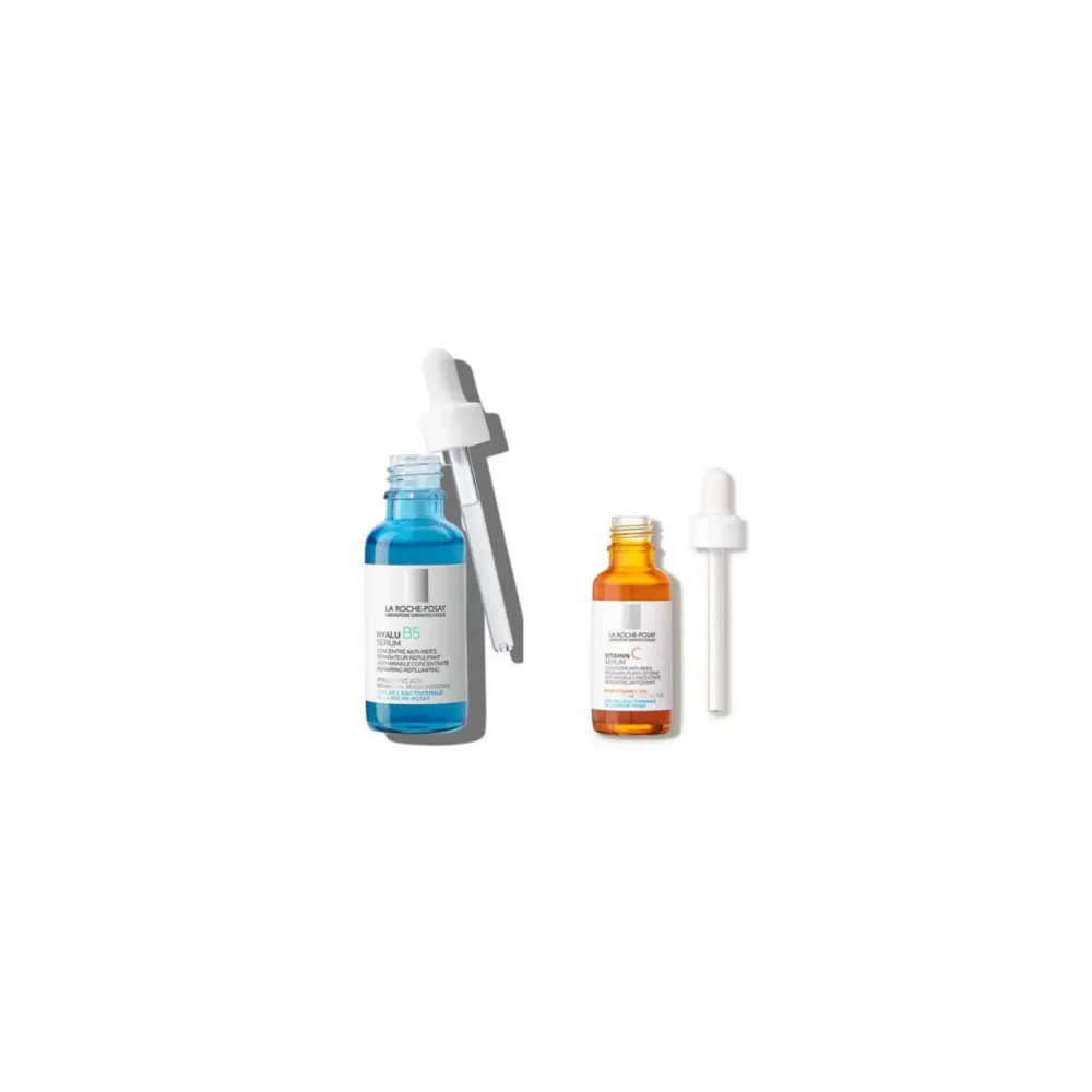 La Roche-Posay Pure C10 30 ml Serum + Hyalu B5 30 ml Serum